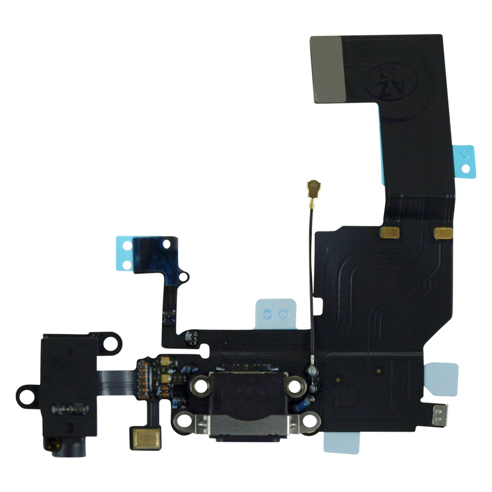 Gniazdo ładowania do Apple iPhone 5C Czarny / Black