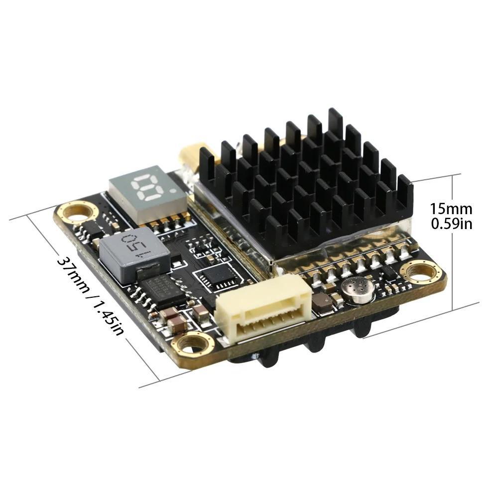 Nadajnik video dalekiego zasięgu AKK FX2 - wymiary