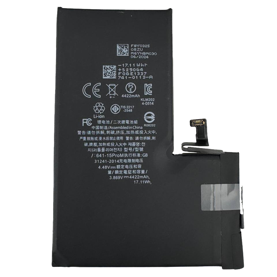 bateria iphone apple 15 pro max rhinocell bms connect bez komunikatu