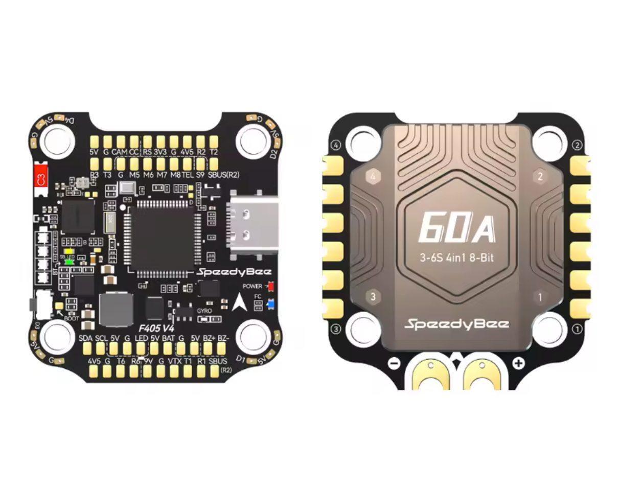 speedybee f405 v4 bls 60a 30x30 fc&esc stack